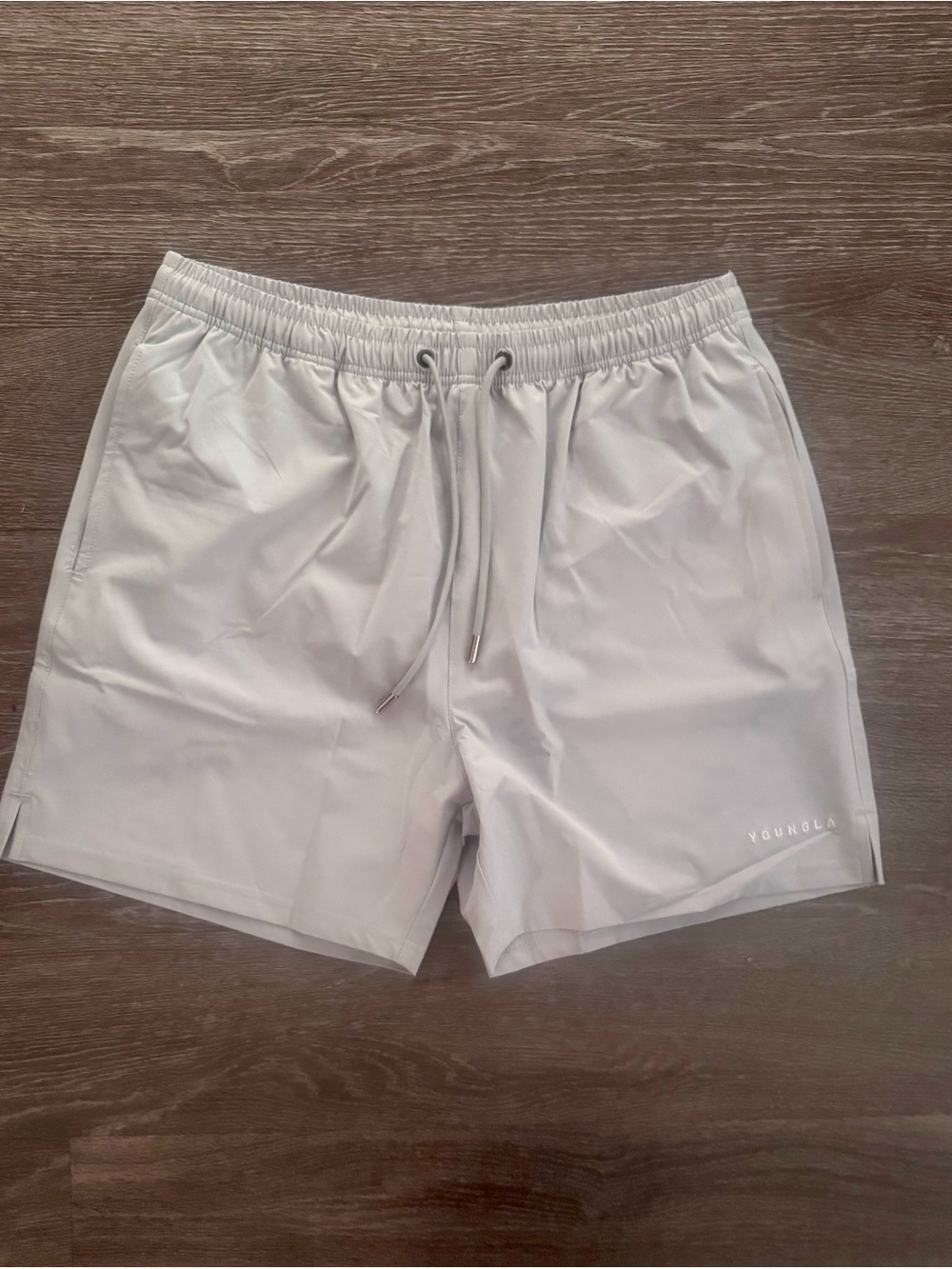 YOUNGLA 140 Frooty Swim Shorts
Light Grey